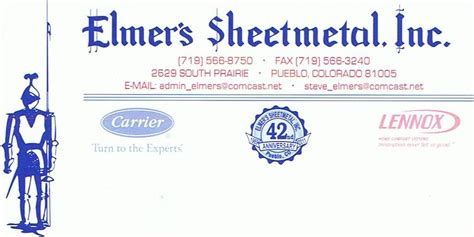 elmers sheet metal pueblo co|Customer Reviews for Elmer's Sheet Metal .